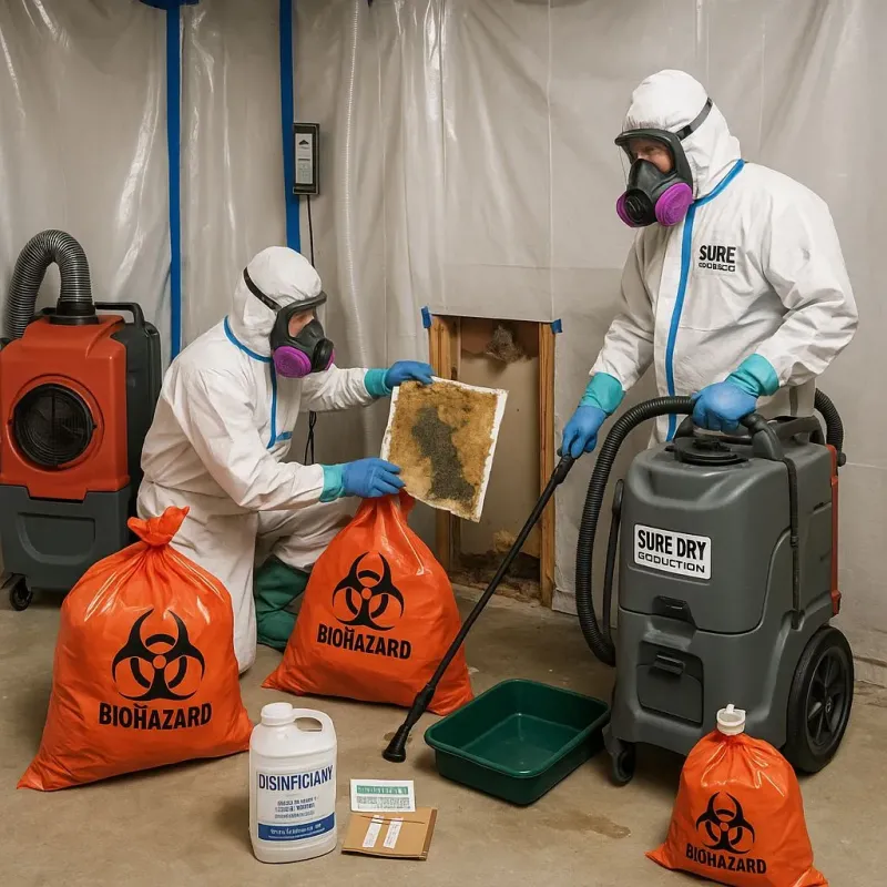 Contaminated Water Handling Protocols process in De Leon Springs, FL