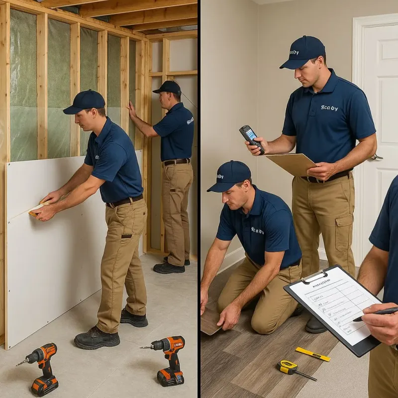 Repairs and Reconstruction process in De Leon Springs, FL