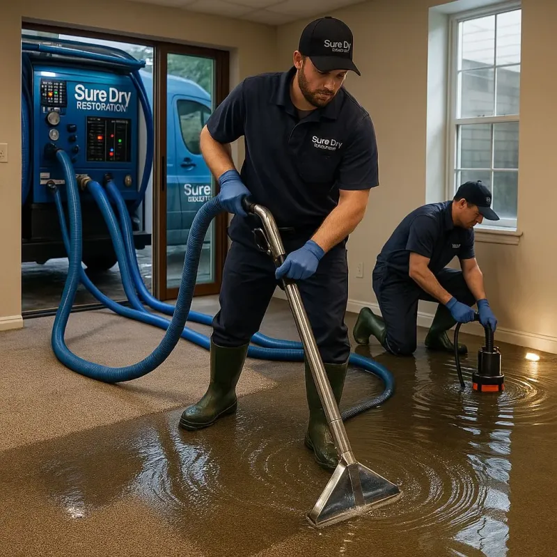 Water Extraction and Removal process in De Leon Springs, FL